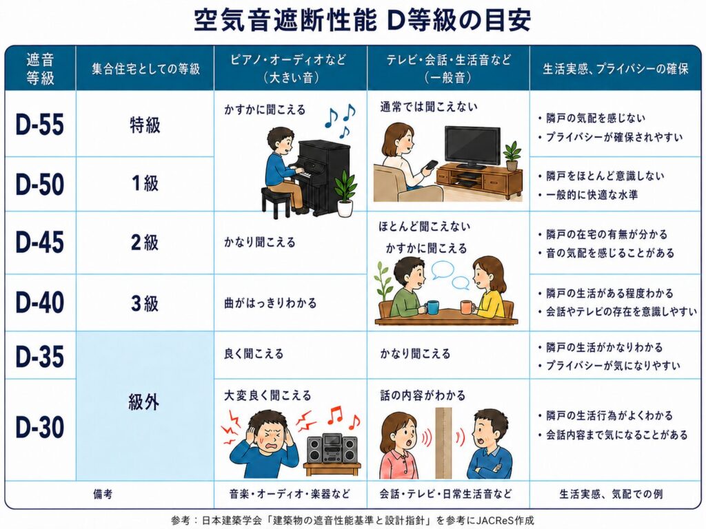JACReSD値の目安